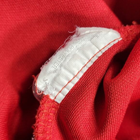 Callaway Red Golf Polo Shirt Sporty Classic Short Sleeves Button Up Mens Size L - Picture 11 of 11